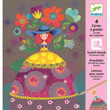  Carte da grattare - il ballo