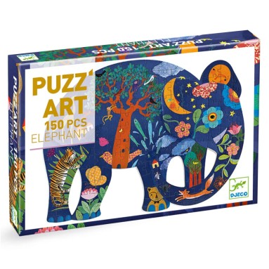 Puzz'Art - elefante - 150 pezzi 