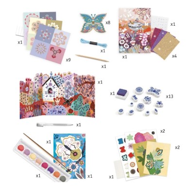 Kit creativo: giardino fiorito