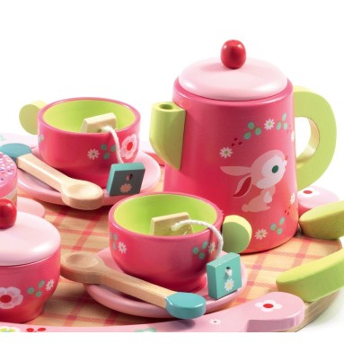 Gioco in legno: Set da tè Lily Rose
