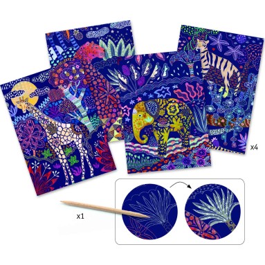 Carte da grattare: Natura Rigogliosa