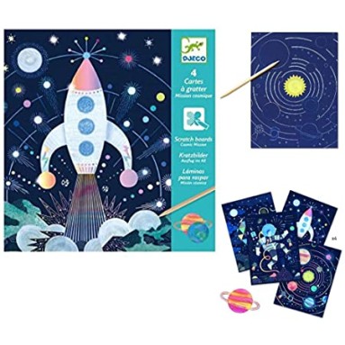 Carte da grattare: Missione spaziale