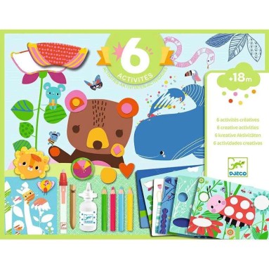 Kit creativo multiattività: Topo e i suoi amici