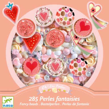 Kit Fantasia di perle e pendenti - Cuori