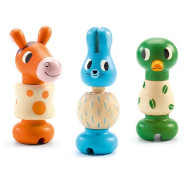 Gioco in legno avvita e svita: Rondamino