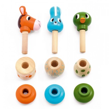 Gioco in legno avvita e svita: Rondamino