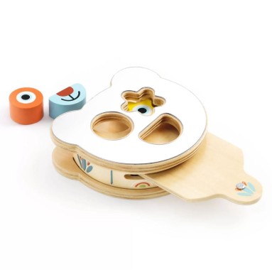 Gioco in legno di smistamento e incastro: Baby boomi
