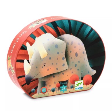 Puzzle per bambini: Téo il Dinosauro
