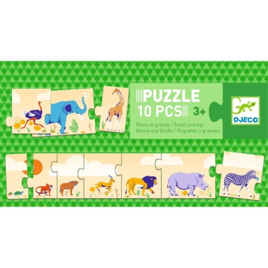 Puzzle dal più piccolo la più grande - Petits et grands