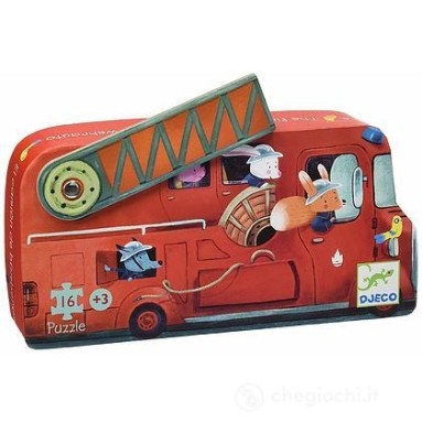 Puzzle per bambini: Il Camion dei Pompieri