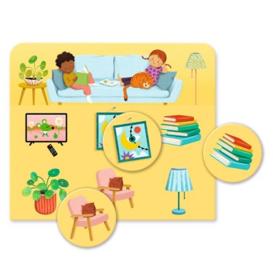 Gioco da tavola per bambini: Loto - la casa