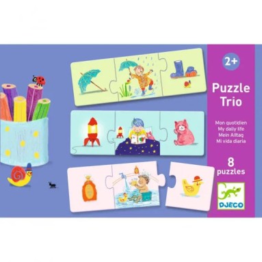 Puzzle Trio - Vita quotidiana 