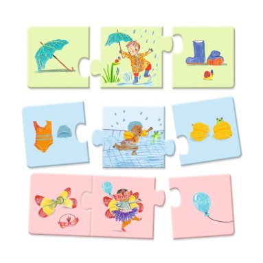 Puzzle Trio - Vita quotidiana 