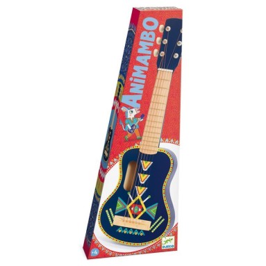 Chitarra per bambini blu