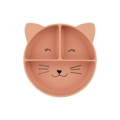 Piatto a tre scomparti con ventosa: Miss Cat