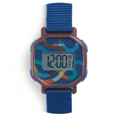 Orologio digitale per bambini - Serpente blu